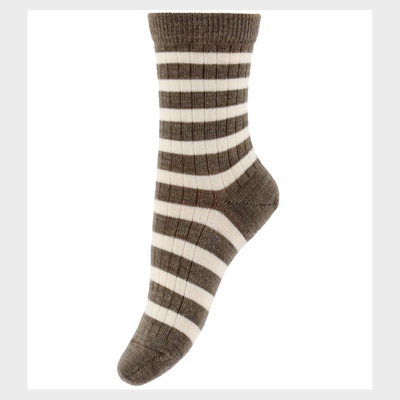 MP Strmper - Uld - Eli - Brown Melange