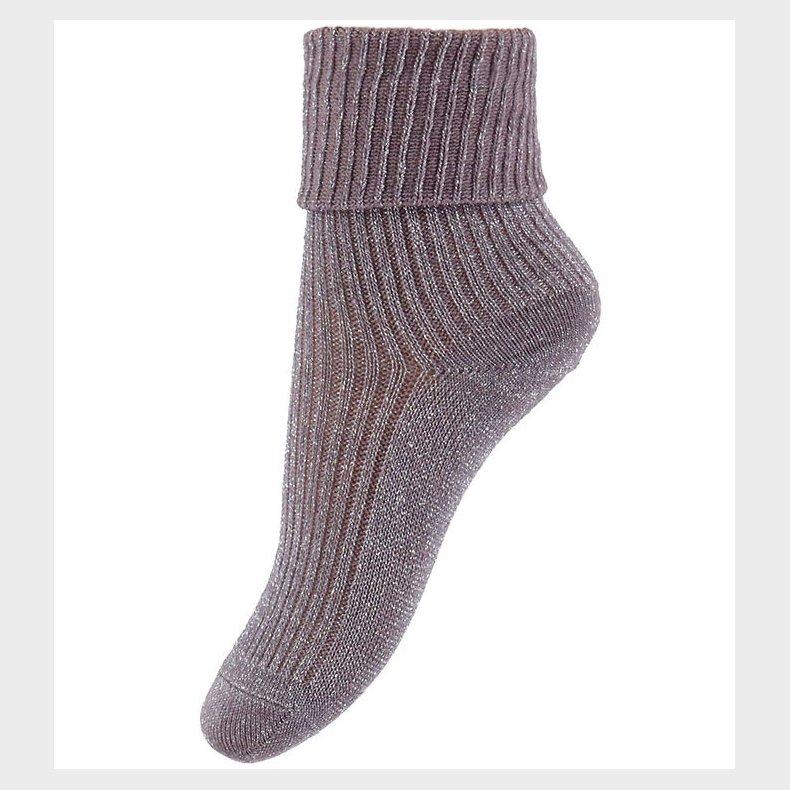 MP Strmper - Rib - Iris - Glitter - Dark Purple Dove