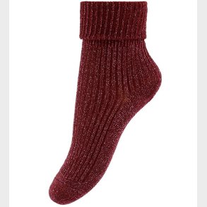 MP Strmper - Rib - Iris - Glitter - Wine Red