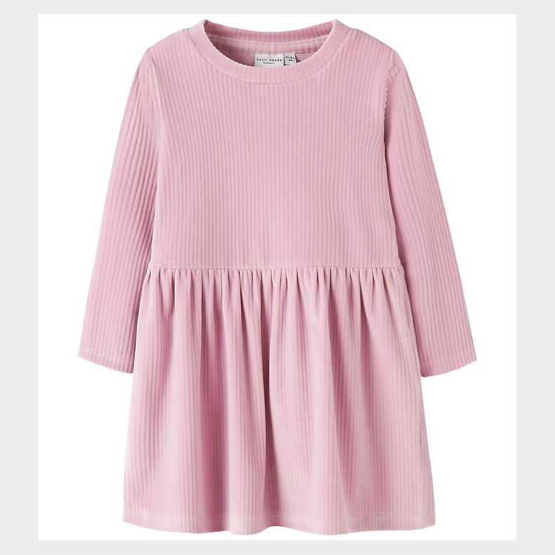 Name It Kjole - NmfVeloa - Velour - Keepsake Lilac