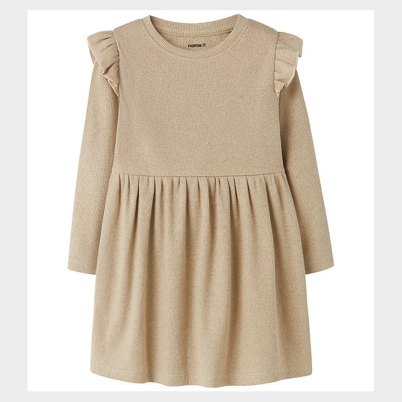 Name It Kjole - NmfSiclo - Glitter - Cement