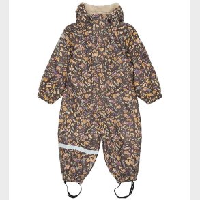 Mikk-Line Regntj m. For - PU - AOP - Raisin