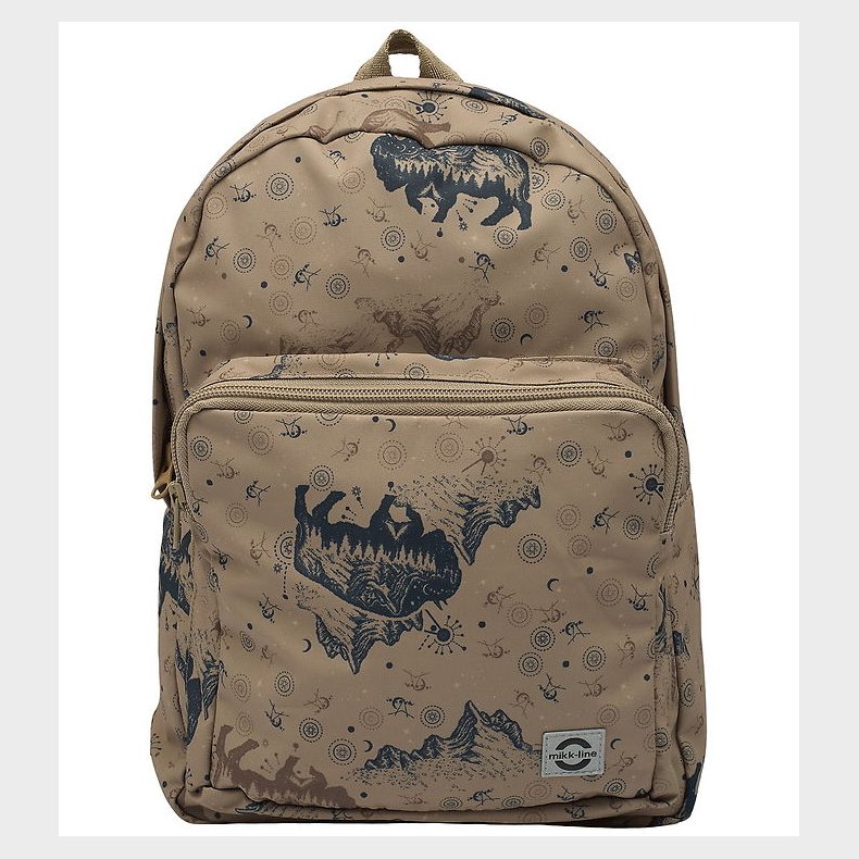 Mikk-Line Rygsk - AOP - Coriander