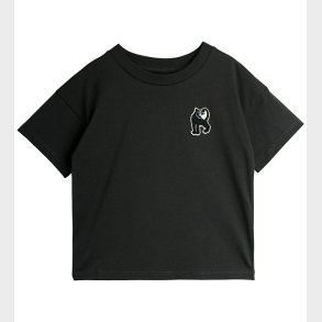 Mini Rodini T-shirt - Panther patch - Sort