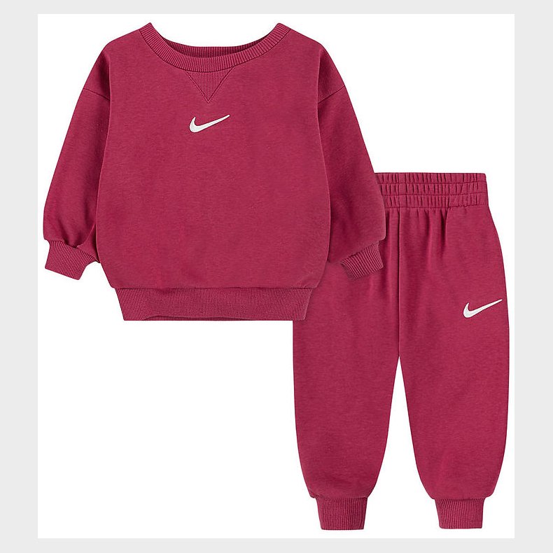 Nike Sweatst m. Knaplukning - Essential - Sweet Beef