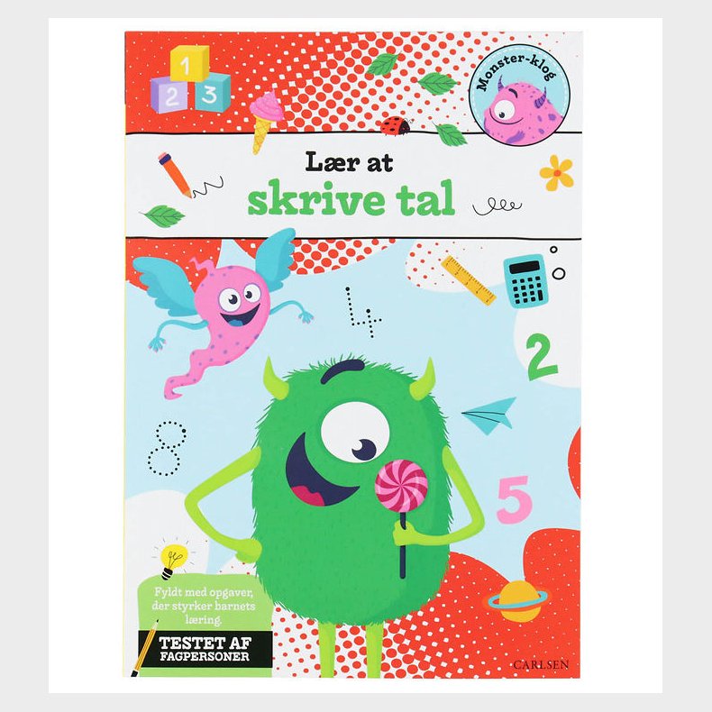 Forlaget Carlsen Aktivitetsbog - Lr At Skrive Tal