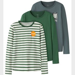 Name It Bluser - 3-pak - Noos - NkmNikolai - Garden Topiary/Gard