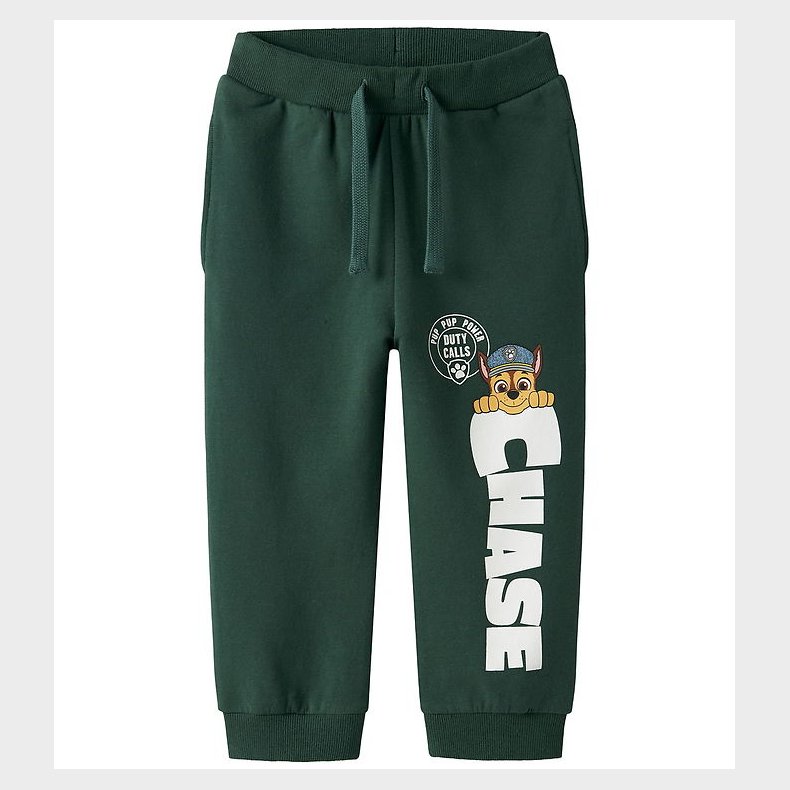 Name It Sweatpants - NmmNeel - Paw Patrol - Bistro Green