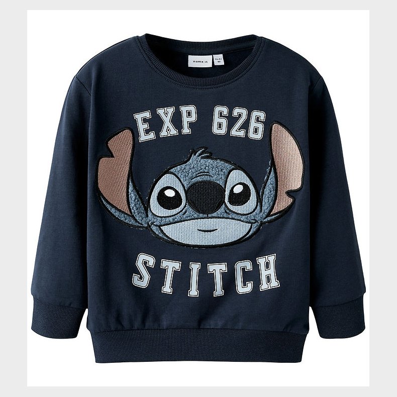 Name It Sweatshirt - NmmOnur - Stitch - Navy Blazer