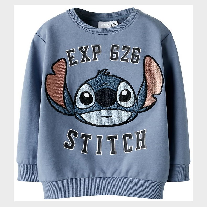 Name It Sweatshirt - NmmOnur - Stitch - Flint Stone