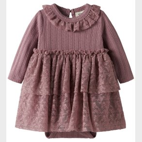 Lil Atelier Kjolebody l/ - NbfRobelle - Nostalgia Rose