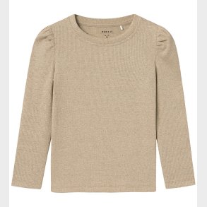 Name It Bluse - NmfSiclo - Glitter - Cement