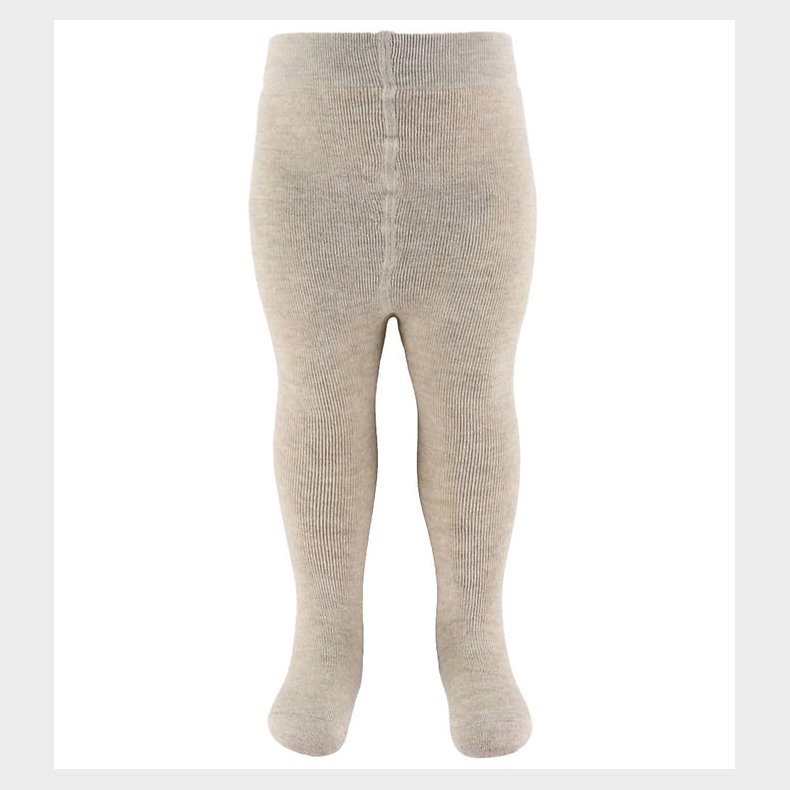 MP Strmpebukser - Uld/Bomuld - Bobbie - Light Brown Melange