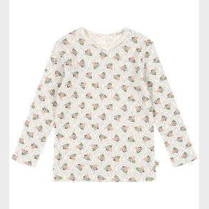 Konges Sljd Bluse - Minnie - Verona Blue m. Hulmnster