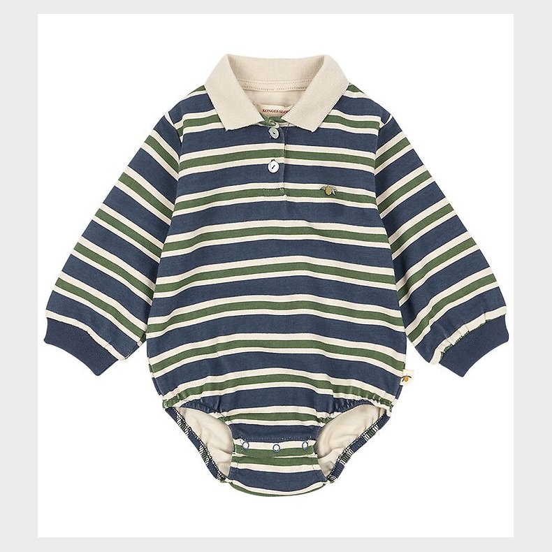 Konges Sljd Polobody l/ - Spotty - Spellbound Stripe