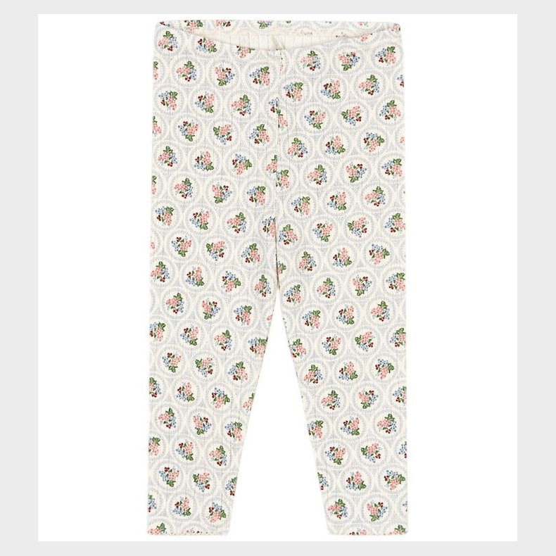 Konges Sljd Leggings - Minnie - Verona Blues m. Hulmnster