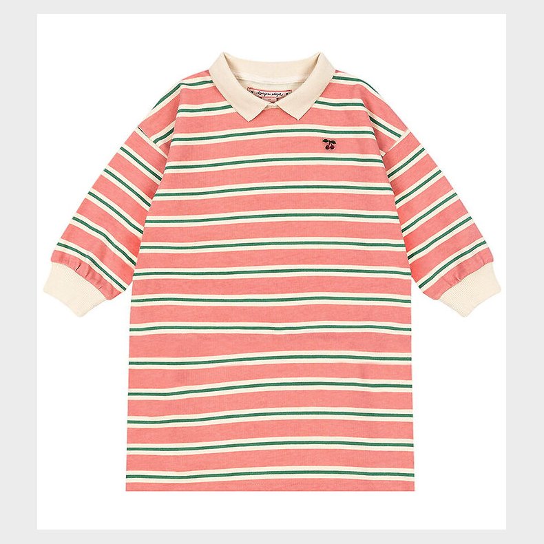 Konges Sljd Sweatkjole - Spotty - Blush Bound Stripe