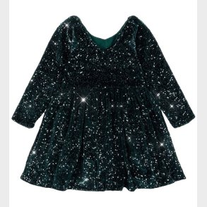 Konges Sljd Kjole - Velour - Viola - Sycamore m. Palietter