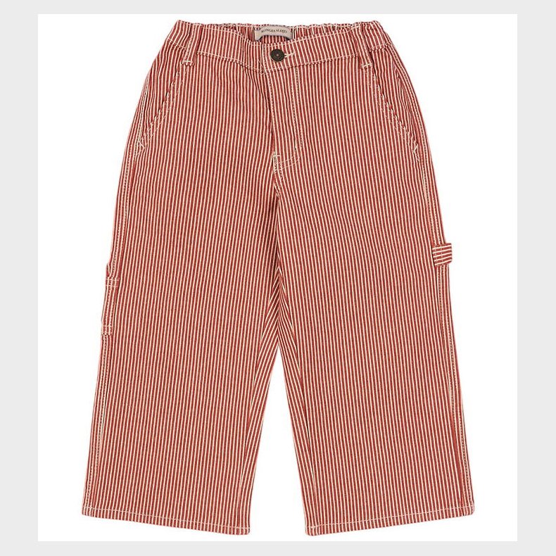 Konges Sljd Bukser - Denim - Luc - Milk Rouge Stripe