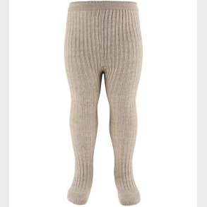 MP Strmpebukser - Uld/Bomuld - Rib - Arien - Light Brown Melang