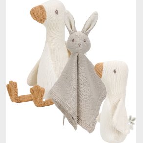 Little Dutch Gaveske - Strik - Kanin & nder - White
