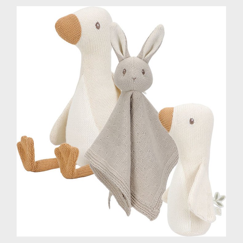 Little Dutch Gave�ske - Strik - Kanin & �nder - White