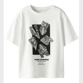 Name It T-shirt - NkmRon - Cloud Dancer