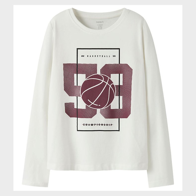 Name It Bluse - NkmVux - Cloud Dancer/98