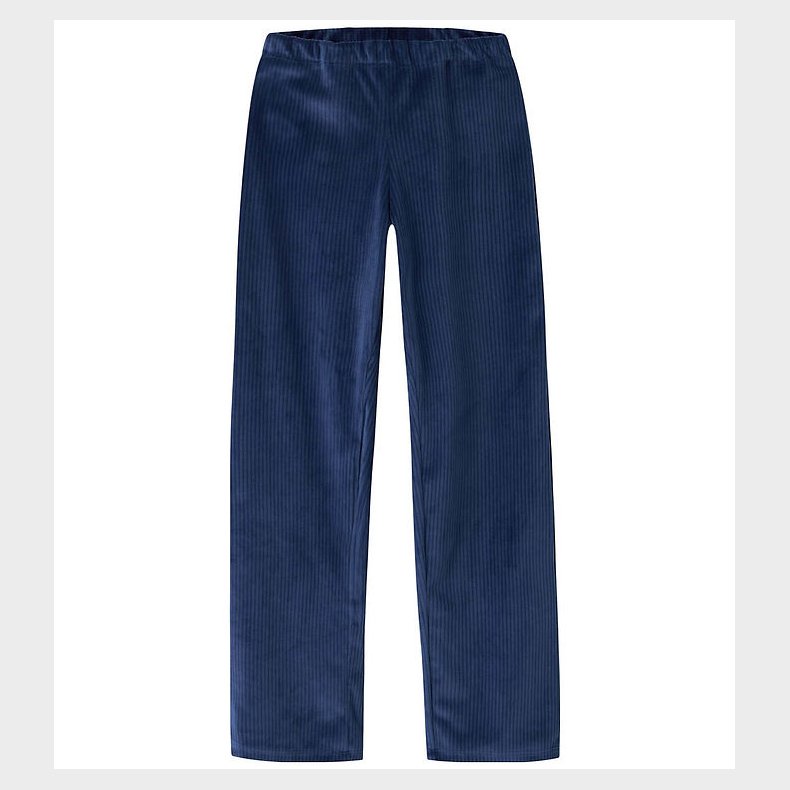 Name It Bukser - NkfVeloa - Velvet - Beacon Blue