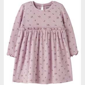 Name It Kjole - Rib - NbfSoho - Keepsake Lilac