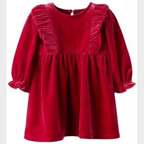 Name It Kjole - Velour - NbfRinne - Jester Red