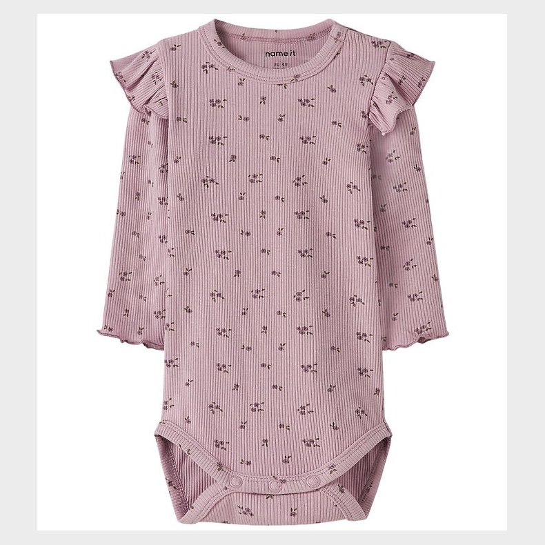 Name It Body l/ - Rib - NbfSoho - Keepsake Lilac