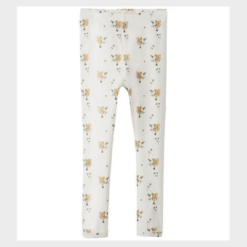 Lil Atelier Leggings - NmfLayo - Coconut Milk