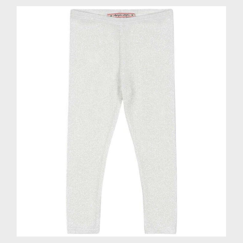 Konges Sljd Leggings - Lola - White Glitter