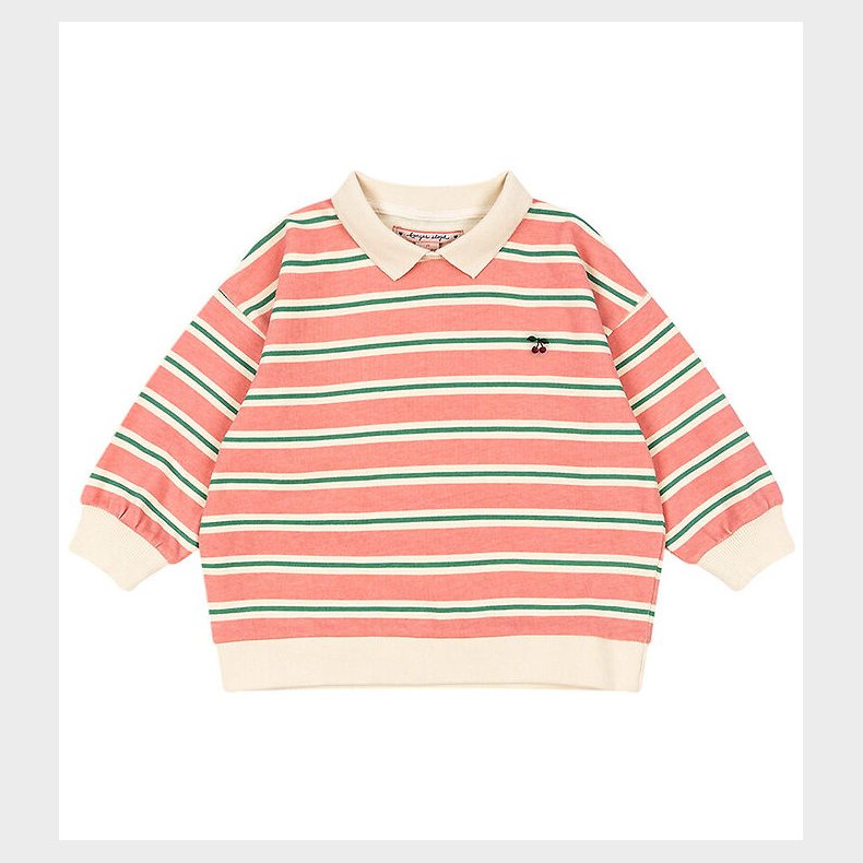 Konges Sljd Polobluse - Blush Bound Stripe
