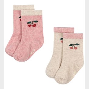 Konges Sljd Strmper - 2-pak - Cherry