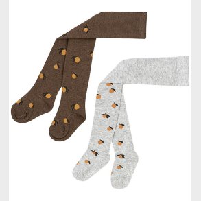 Konges Sljd Strmpebukser - 2-pak - Jaquard - Lemon