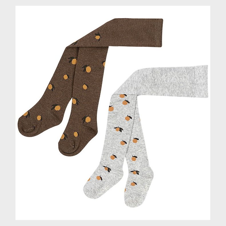 Konges Sljd Strmpebukser - 2-pak - Jaquard - Lemon