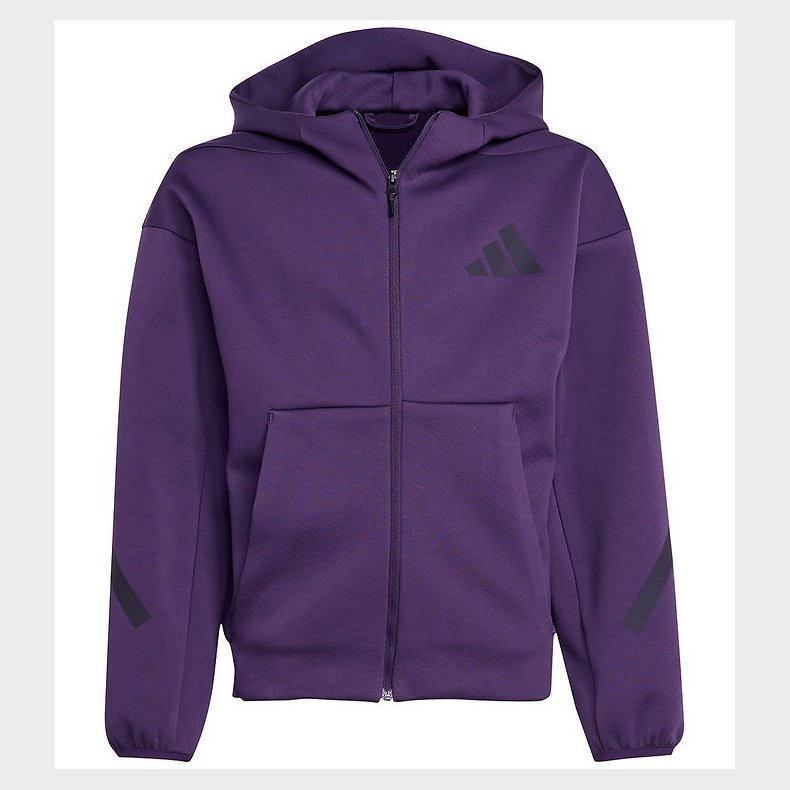 adidas Performance Cardigan - J Z.N.E.FZ - Aurplu/Aurbla
