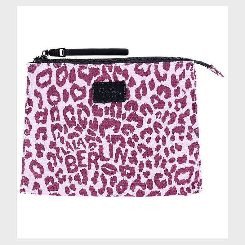 Lala Berlin Kostmetikpung - Pouch Pili - Burgundy leo