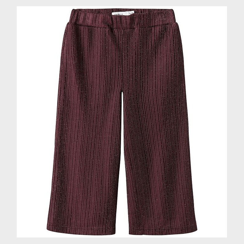 Name It Bukser - NmfRisilk - Burgundy