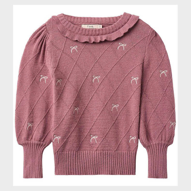 Fliink Bluse - Strik - Viskoseblanding - Alon - Ash Rose