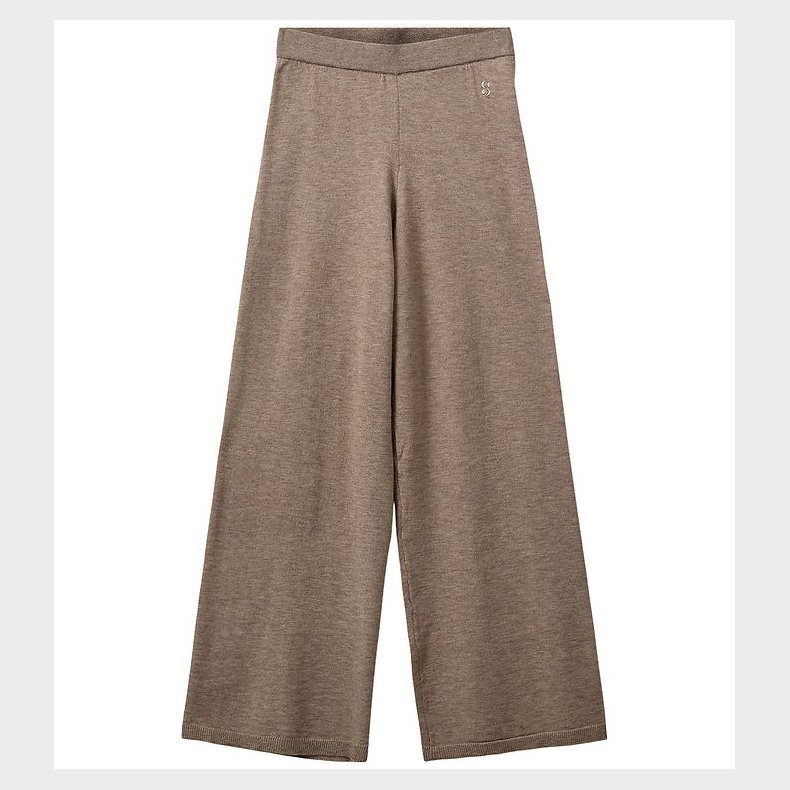 Sofie Schnoor Bukser - Uld - Strik - Vulasy - Deer Melange