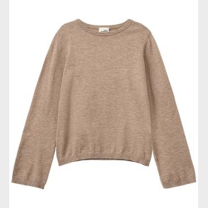 Sofie Schnoor Bluse - Uld - Strik - Vivosy - Deer Melange