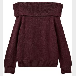 Sofie Schnoor Bluse - Strik - Sawasy - Plum