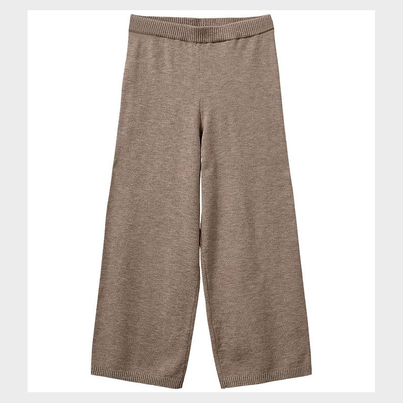 Sofie Schnoor Bukser - Uld - Strik - Lovask - Brunmeleret