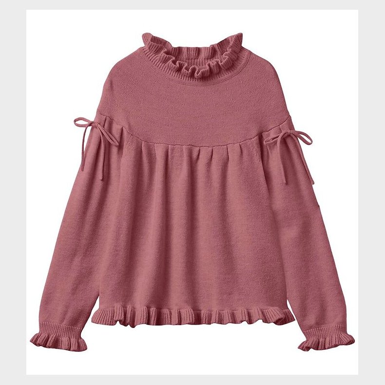 Fliink Bluse - Strik - Viskoseblanding - Kino - Ash Rose