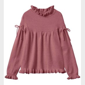 Fliink Bluse - Strik - Viskoseblanding - Kino - Ash Rose