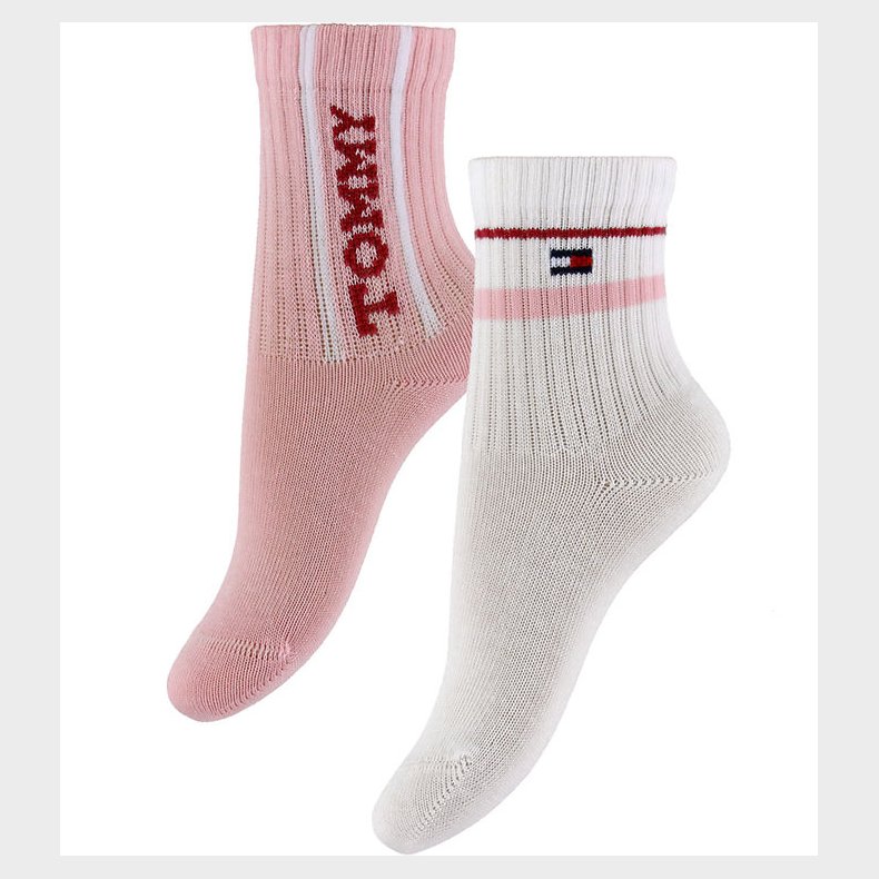 Tommy Hilfiger Strmper - 2-pak - Pink