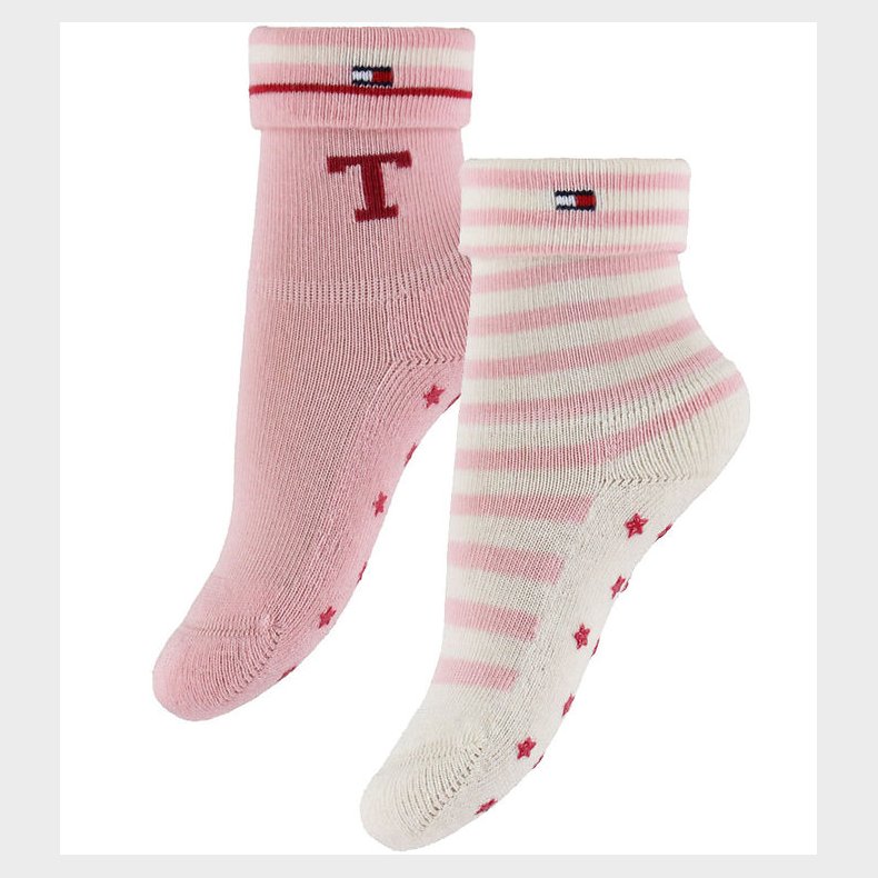 Tommy Hilfiger Strmper - 2-pak - Pink